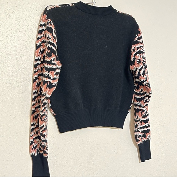 Bardot Jr. Roar Intarsia Contrast Trim Sweater Size 16 - Picture 4 of 10